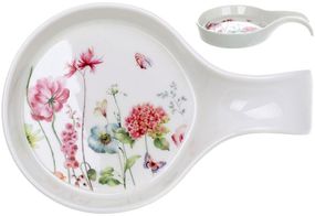 Підставка для ложки Flower Garden 18х12см, порцелянова