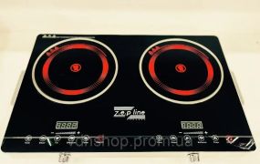 Инфракрасная двухконфорочная электроплита Zepline ZP-062