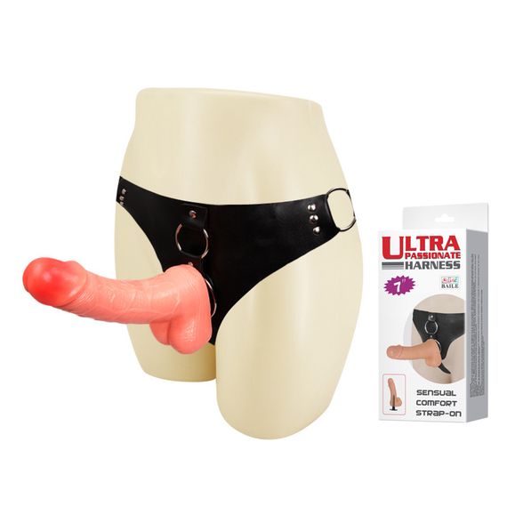 Страпон "Ultra passionate Harness" BW-022022 Sex Aura | Зображення 1