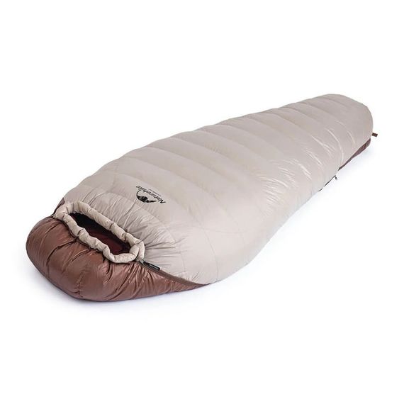 Спальник з натуральним пухом Naturehike Snowbird NH20YD001,p-р L, коричневий 560 г | Зображення 3