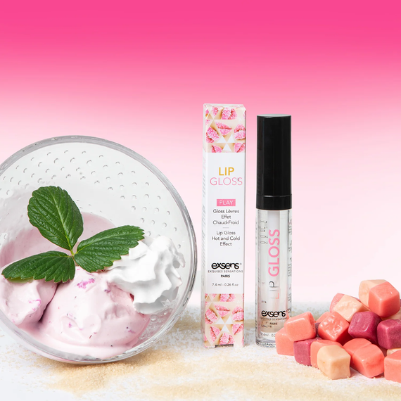 Стимулирующий блеск для губ EXSENS Lip Gloss 7.4мл, эффект покалывания и холод-тепло | Зображення 5