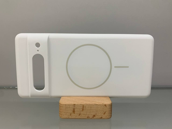 Чохол Google Pixel 7 Pro MagSafe м'який Софт Тач Протиударный білий