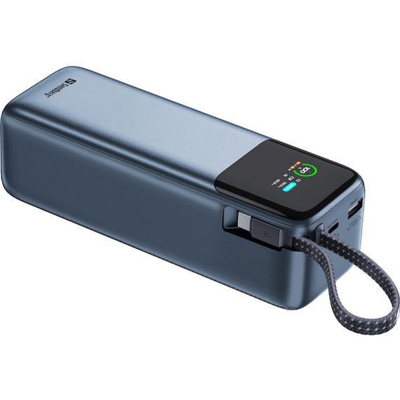 УМБ Sandberg 27000mAh 240W PD, USB-A, USB-C In/Out, with built-in Type-C cable 140W | Зображення 3