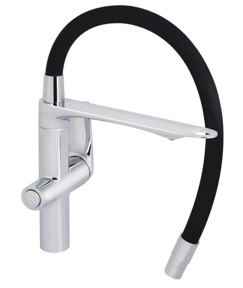 Змішувач для кухні Qtap Vlasta New з гнучким виливом з підключенням для питної води QTVLA364CRM45648 | Зображення 3