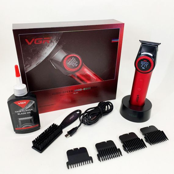Тример VGR V-977 RED, регулювання потужності 6000 - 8000 RPM | Зображення 5