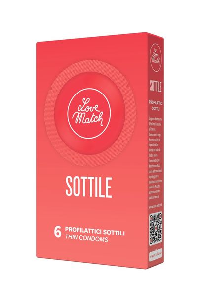 Презервативи - Sottile (Thin), 6 шт. | Зображення 3