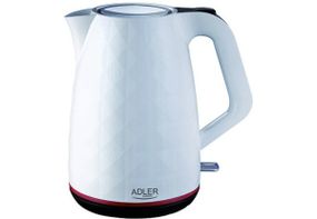 Чайник електричний 1.7 л Adler AD-1277-white