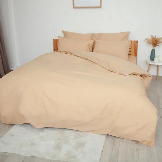 Постільна білизна євро ТЕП Happy Sleep Рим 2-03796_28039 200х215 см бежева
