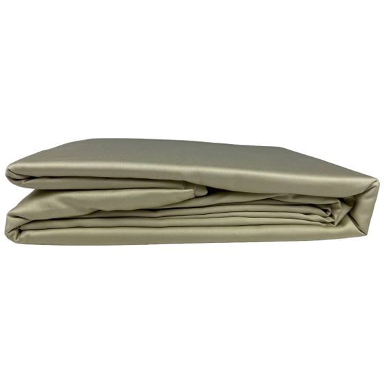 Комплект постельного белья SoundSleep Silken сатин Полуторный 160х215 см бежевый (2800004482356) | Зображення 1