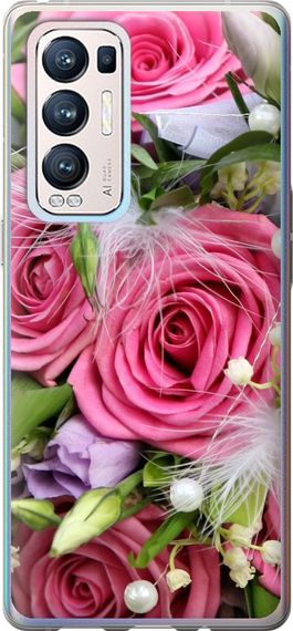 Чехол на Oppo Reno5 Pro Plus Нежность "2916u-2243-17620"