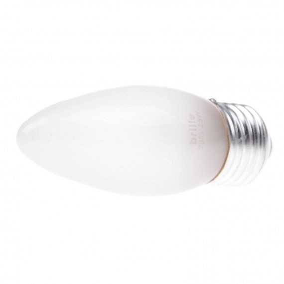 Лампа розжарювання декоративна B35 25W E27 FR Br 220V