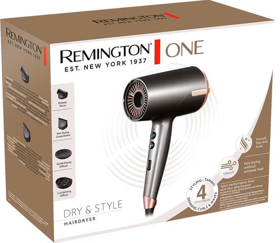 Фен Remington D6077 2000 Вт сiрий | Зображення 1