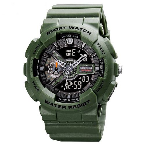 Годинник S2kmei 1688AG Army Green.