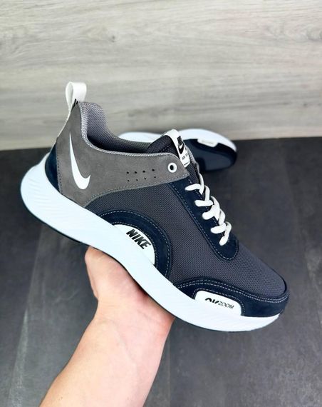 Кросівки демісезонні  Nike колір синій / сірий | Зображення 5