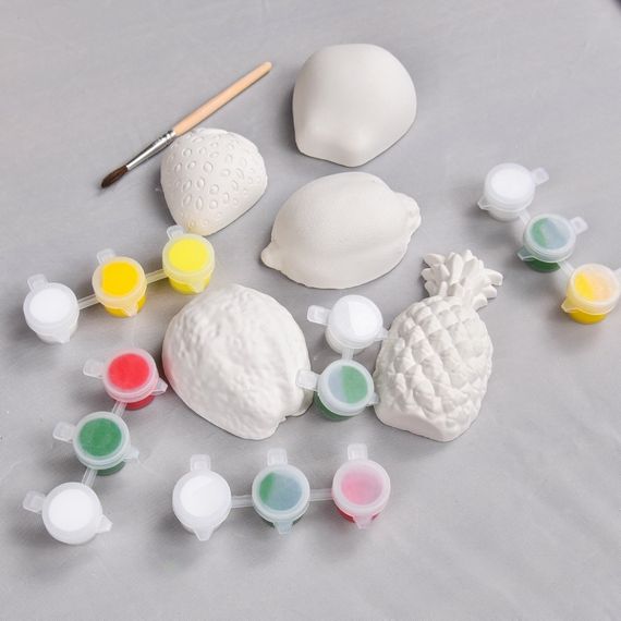 Набор для творчества Гипсовые раскраски: раскрась фрукты 30989 | Зображення 3