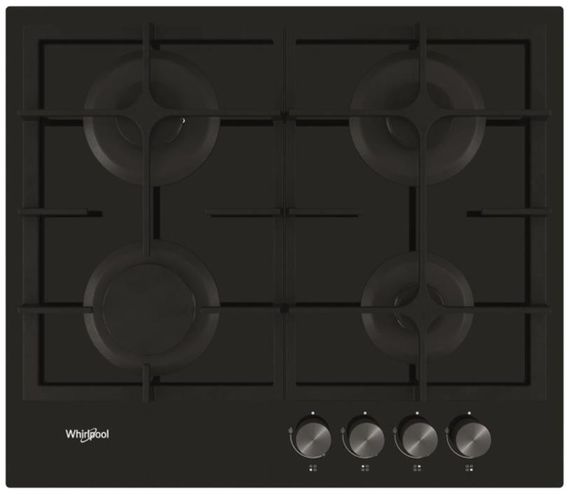 Варильна поверхня Whirlpool газова на склі GOS6415/NB1