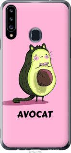 Чохол для Samsung Galaxy A20s A207F з пластику FCh_026373