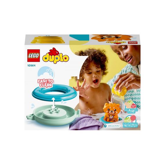 Конструктор LEGO DUPLO My First Веселе купання: Плаваюча червона панда (10964) | Зображення 5