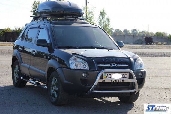 Кенгурятник WT025 (нерж.) для Hyundai Tucson JM 2004-2024 гг | Зображення 2