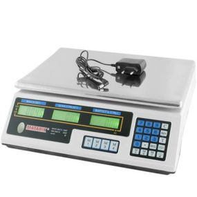 Весы торговые Matarix MX 410B с аккумулятором взвешивание до 50кг