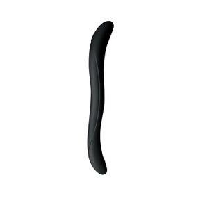 Подвійний фалоімітатор Wooomy Twoooney Semirealistic Double Dong Black, діаметр 3 та 3,8 см Sex Aura