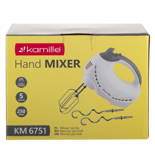 Міксер ручний 250W 6751 KAMILLE | Зображення 4