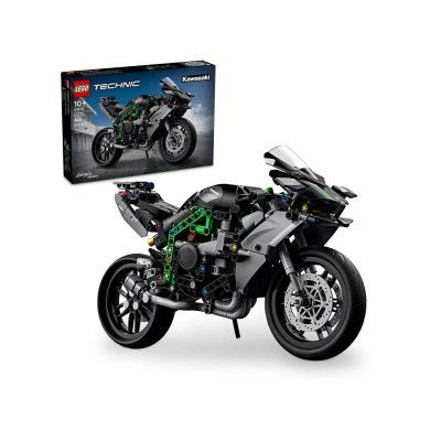 Конструктор LEGO Technic Мотоцикл Kawasaki Ninja H2R 643 детали (42170) | Зображення 3