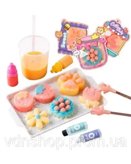 Творческий набор для изготовления сквишей,Таба Лапок для детей "Сделай сквиш сам"