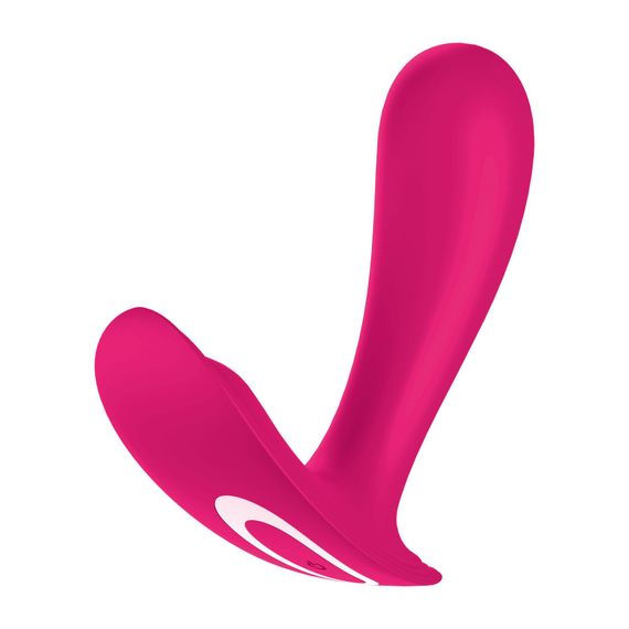 Смарт-вібратор у трусики Satisfyer Top Secret Pink вагінально-кліторальний, 2 мотори | Зображення 1