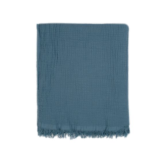 Плед Buldans 9918 Туреччина 130*170 см  Бавовна Синій