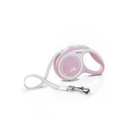 Рулетка Flexi New Comfort XS, лента 3 м, розовый