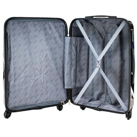 Валіза Semi Line 24" (M) Black Marble (T5730-2) | Зображення 5