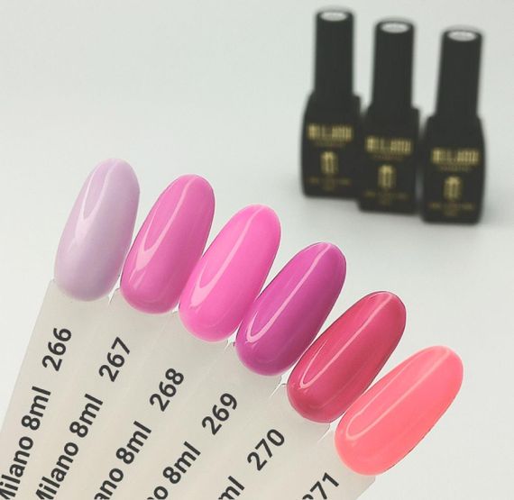 Гель-лак Milano 267 8мл | Зображення 1