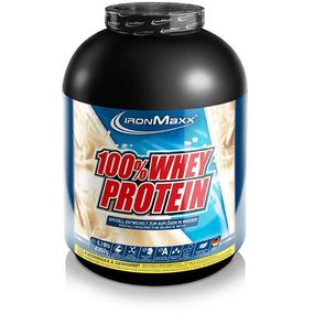 Протеїн IronMaxx 100% Whey Protein 2350 g (банка) /47 servings/ Salted caramel