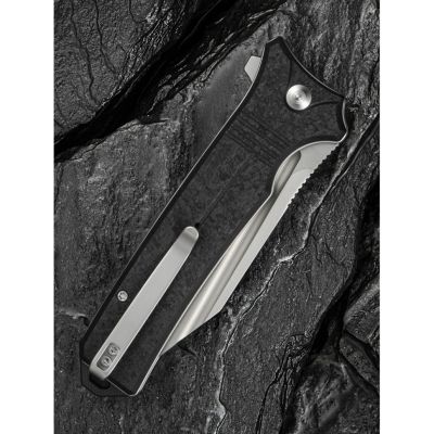 Нож Civivi Neurohaptic, Bead Blast, чорний G10 (C23080-2)