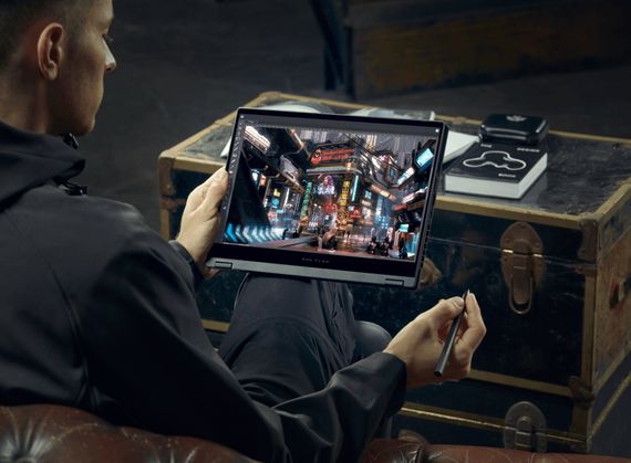 Ноутбук ASUS ROG Flow X13 GV301RE-LJ143 13.4FHD+ Touch IPS/AMD R9-6900HS/16/512F/NVD3050Ti-4/noOS (90NR0A21-M00BY0) | Зображення 3