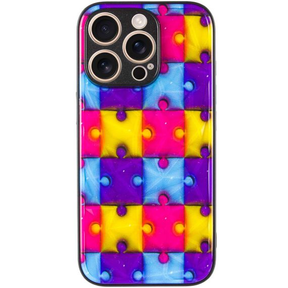 TPU+PC чохол Prisma Fluffie для Apple iPhone 13 Pro Max (6.7") Puzzle | Зображення 1