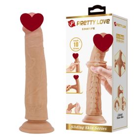 Реалістичний фалоімітатор Pretty Love Sharife, 25.4 см Sex Aura