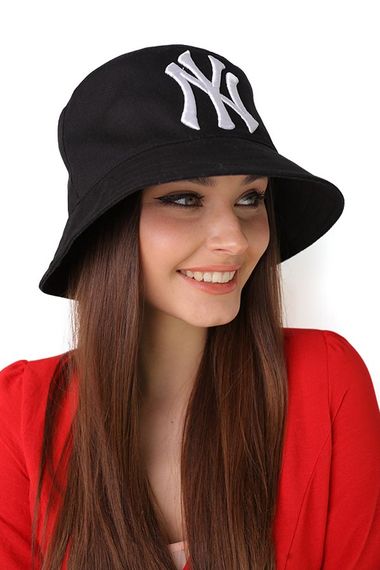 Панама «NY Yankees» черный + белый