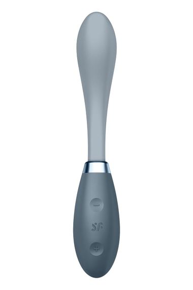 Вібратор Satisfyer G-Spot Flex 3 Grey, гнучкий стовбур із фіксацією положення | Зображення 2