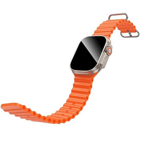 Смарт-годинник Hoco Y42 Ultra Smart sports watch (call version) Titanium gold | Зображення 2
