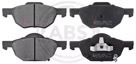 Колодки передні гальмівні Honda Accord 03-08/CR-V 01-06 (akebono), ABS (37359) | Зображення 2