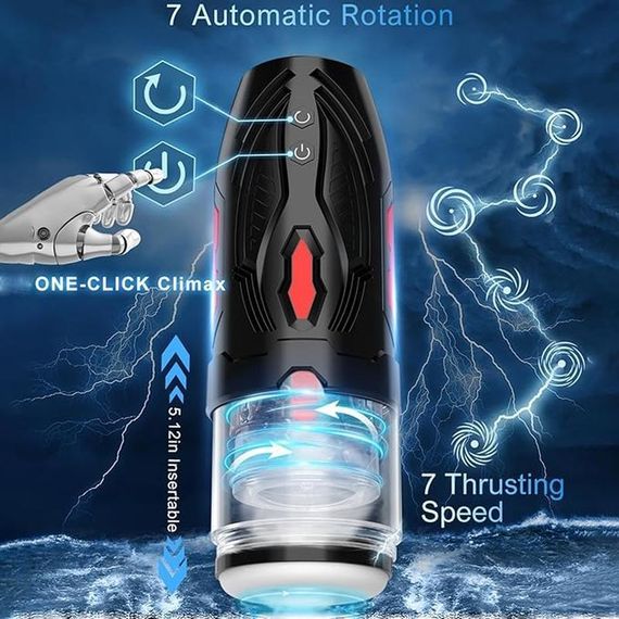 Автоматичний чоловічий мастурбатор чоловіча сексіграшка | Зображення 6
