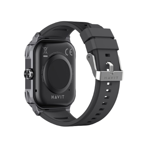 Смарт-годинник Havit HV-M9040S дзвінкова версія IP67 чорний | Зображення 1