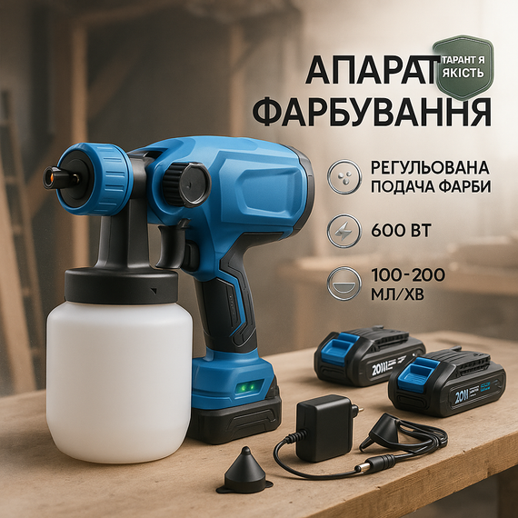 Фарборозпилювач фарборозпилювач, Бюджетний пульверизатор Пульовізатор фарба UC-10