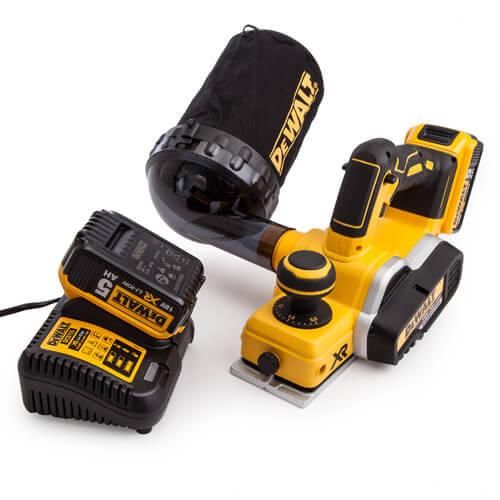 Рубанок аккумуляторный бесщёточный DeWALT DCP580P2 | Зображення 5