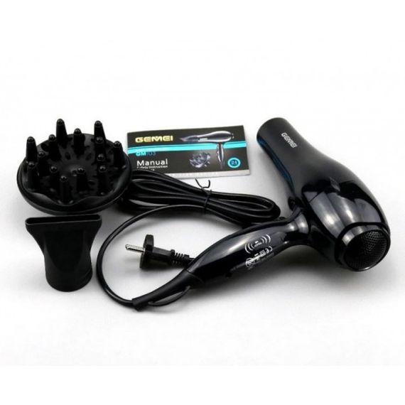 Сенсорний фен для волосся Gemei GM-103(GM-103_753) | Зображення 3