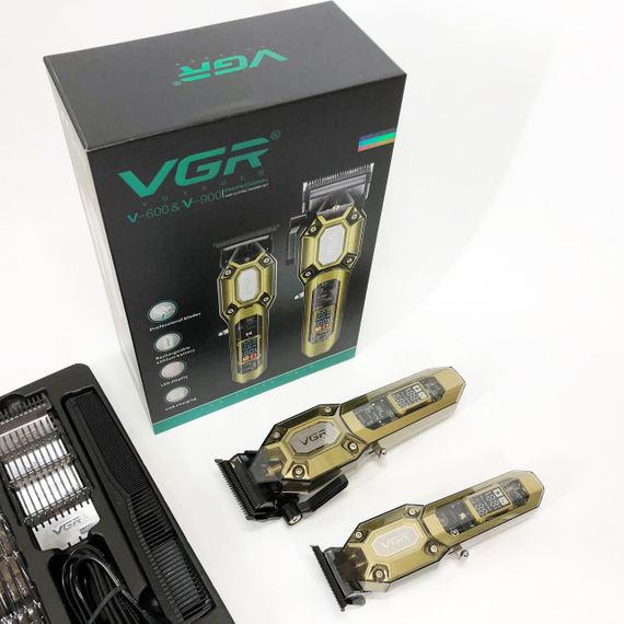 Комплект 2 до 1 VGR V-600 V-900. Колір: золотий | Зображення 2