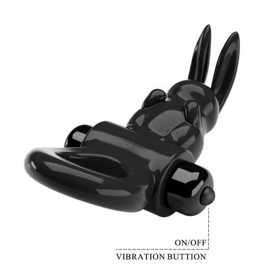 Ерекційне кільце - Pretty Love Exciting Ring Black Sex Aura | Зображення 6