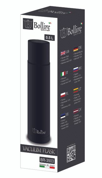Термокружка BOLLIRE до 0,5 л. - Термокружка BOLLIRE до 0,5 л. | Зображення 1